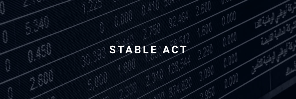 Decoding the STABLE Act and its effects in crypto products, dApps and digitized assets